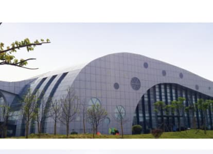 日照会议中心外景网架工程